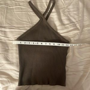 Tla ribbed tank, size XS